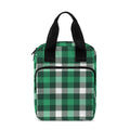 Saint Patrick's Day Stewart Plaid Print Bible Tote Bag