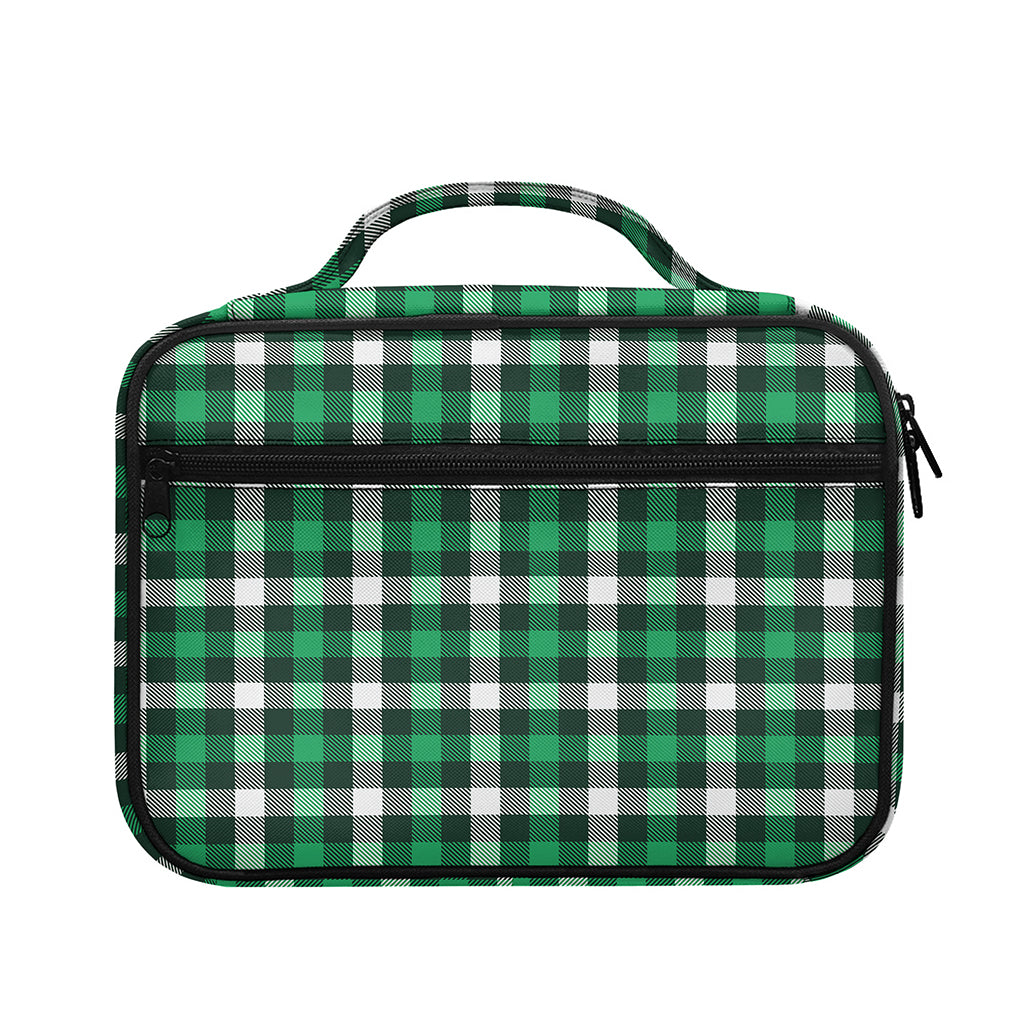 Saint Patrick's Day Stewart Plaid Print Briefcase Bible Bag