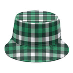 Saint Patrick's Day Stewart Plaid Print Bucket Hat