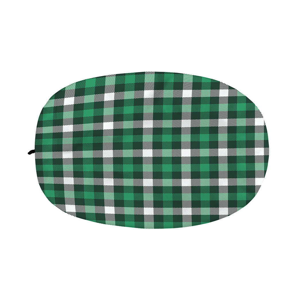 Saint Patrick's Day Stewart Plaid Print Car Side Mirror Covers