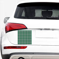Saint Patrick's Day Stewart Plaid Print Car Sticker