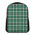 Saint Patrick's Day Stewart Plaid Print Casual Backpack