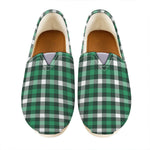 Saint Patrick's Day Stewart Plaid Print Casual Shoes