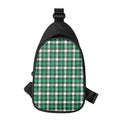 Saint Patrick's Day Stewart Plaid Print Sling Bag