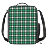Saint Patrick's Day Stewart Plaid Print Crossbody Lunch Bag