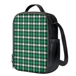 Saint Patrick's Day Stewart Plaid Print Crossbody Lunch Bag