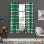 Saint Patrick's Day Stewart Plaid Print Curtain