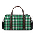 Saint Patrick's Day Stewart Plaid Print Duffel Bag