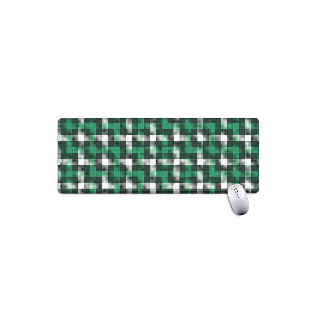 Saint Patrick's Day Stewart Plaid Print Extended Mouse Pad