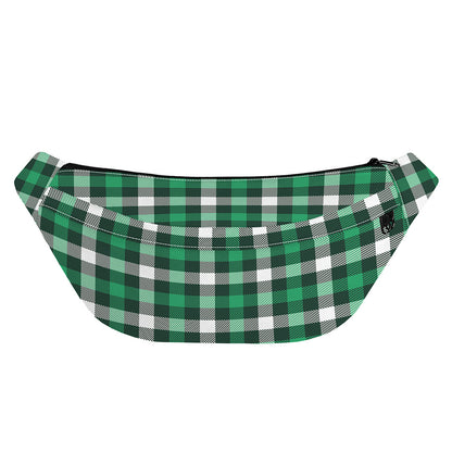 Saint Patrick's Day Stewart Plaid Print Fanny Pack