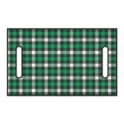 Saint Patrick's Day Stewart Plaid Print Golf Cart Seat Cover