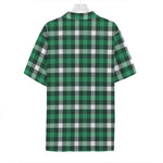 Saint Patrick's Day Stewart Plaid Print Hawaiian Shirt
