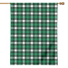 Saint Patrick's Day Stewart Plaid Print House Flag