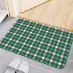 Saint Patrick's Day Stewart Plaid Print Indoor Door Mat