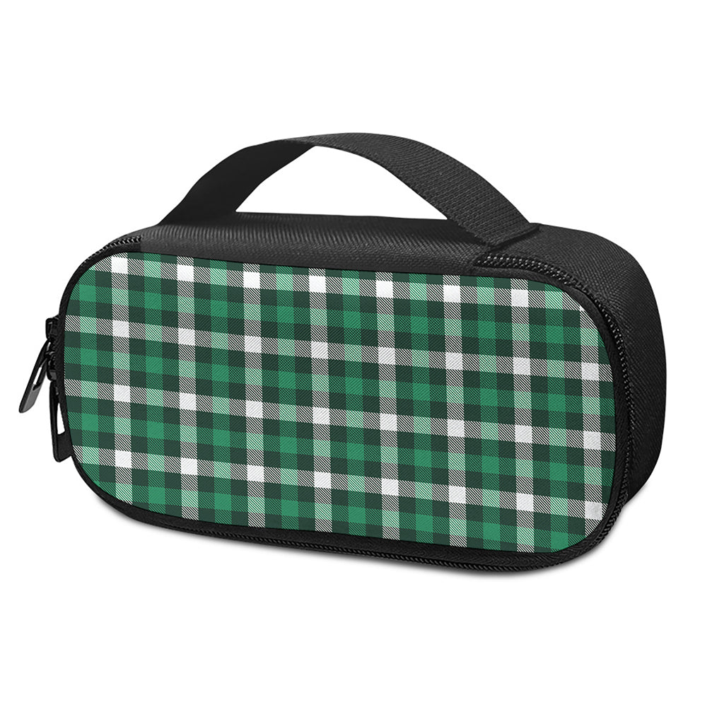 Saint Patrick's Day Stewart Plaid Print Insulin Cooler Travel Case