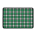 Saint Patrick's Day Stewart Plaid Print Kitchen Mat