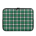 Saint Patrick's Day Stewart Plaid Print Laptop Sleeve