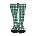 Saint Patrick's Day Stewart Plaid Print Long Socks