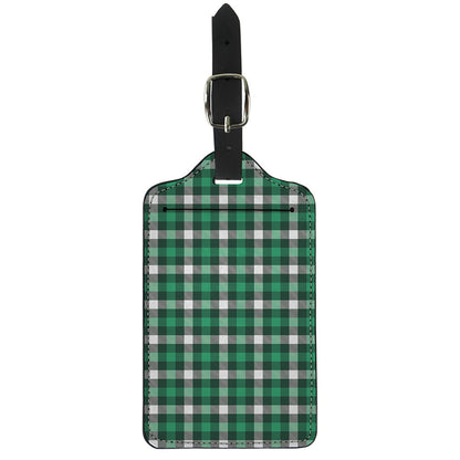 Saint Patrick's Day Stewart Plaid Print Luggage Tag