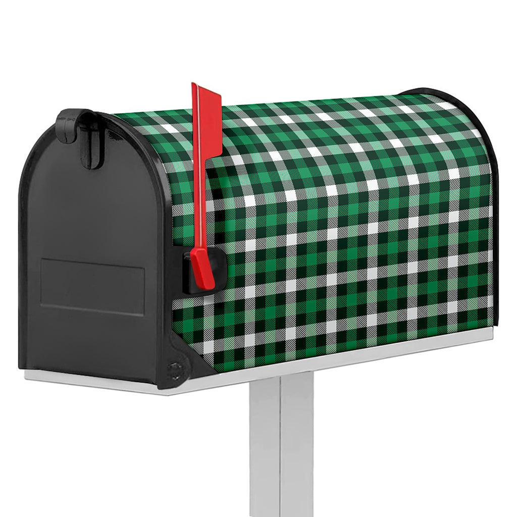 Saint Patrick's Day Stewart Plaid Print Mailbox Cover