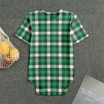 Saint Patrick's Day Stewart Plaid Print Men's Bodysuit