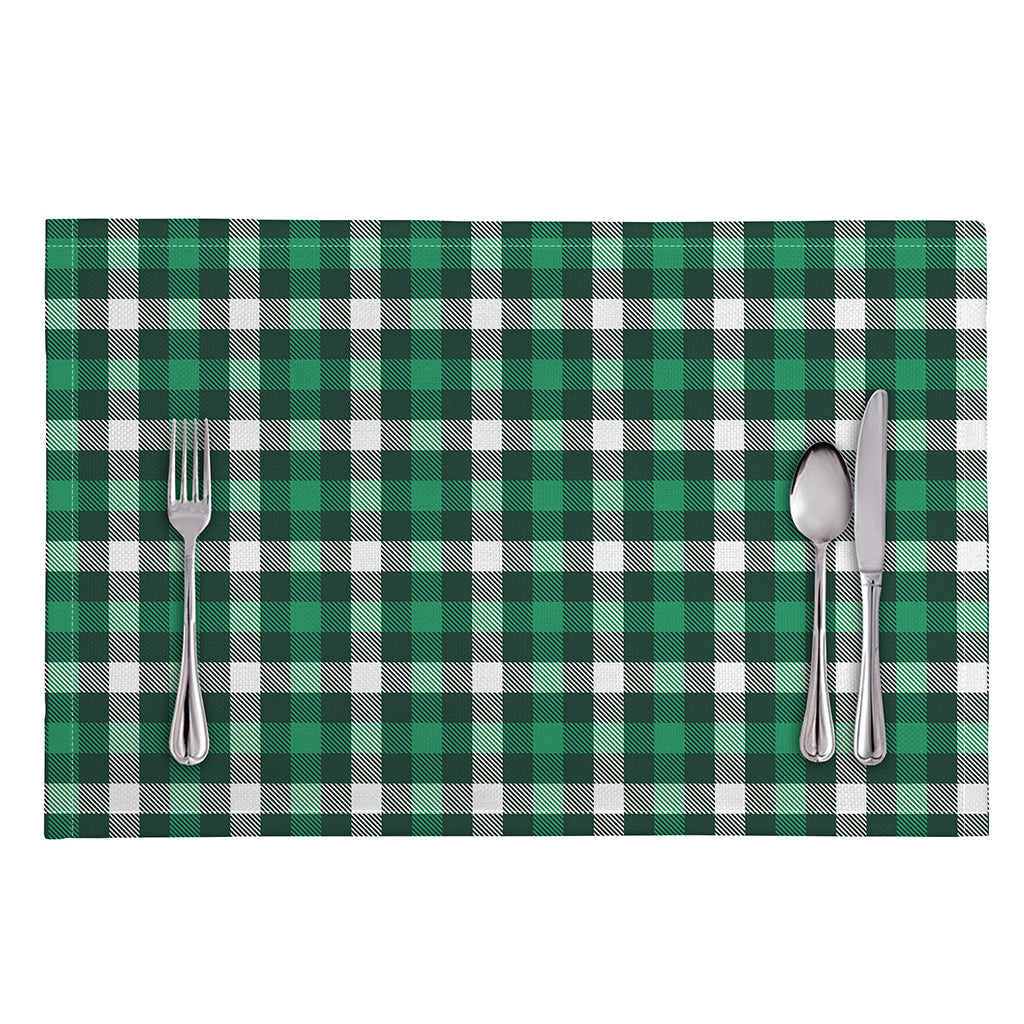 Saint Patrick's Day Stewart Plaid Print Placemat