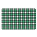 Saint Patrick's Day Stewart Plaid Print Polyester Doormat