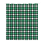 Saint Patrick's Day Stewart Plaid Print Polyester Shower Curtain