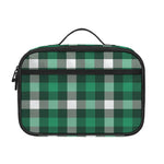 Saint Patrick's Day Stewart Plaid Print Portable Lunch Bag