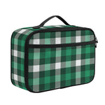 Saint Patrick's Day Stewart Plaid Print Portable Lunch Bag