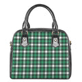Saint Patrick's Day Stewart Plaid Print Shoulder Handbag