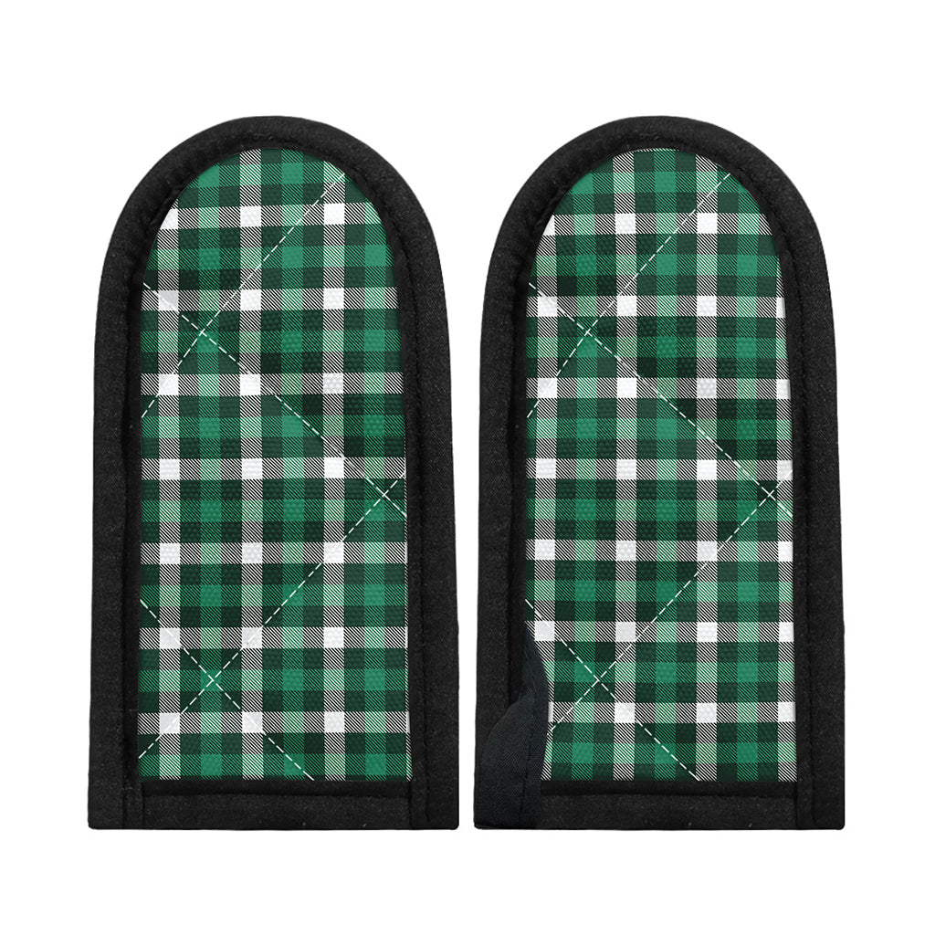 Saint Patrick's Day Stewart Plaid Print Skillet Handle Cover