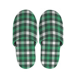 Saint Patrick's Day Stewart Plaid Print Slippers