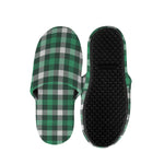 Saint Patrick's Day Stewart Plaid Print Slippers
