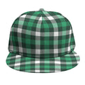 Saint Patrick's Day Stewart Plaid Print Snapback Cap