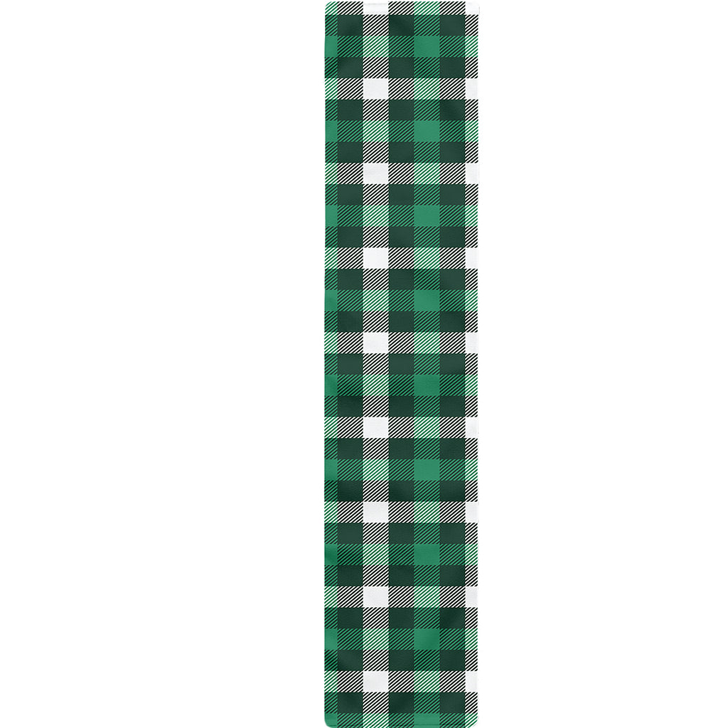 Saint Patrick's Day Stewart Plaid Print Table Runner