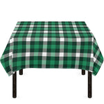 Saint Patrick's Day Stewart Plaid Print Tablecloth