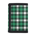 Saint Patrick's Day Stewart Plaid Print Trifold Wallet