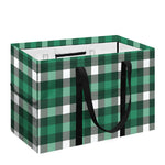 Saint Patrick's Day Stewart Plaid Print Utility Tote Bag