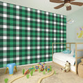 Saint Patrick's Day Stewart Plaid Print Wall Sticker
