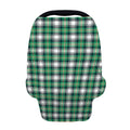 Saint Patrick's Day Tartan Pattern Print Baby Seat Cover