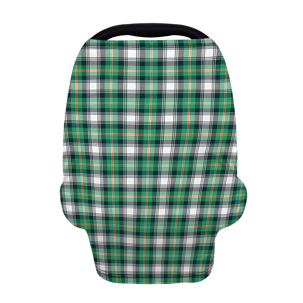 Saint Patrick's Day Tartan Pattern Print Baby Seat Cover