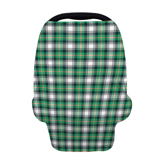 Saint Patrick's Day Tartan Pattern Print Baby Seat Cover