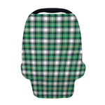Saint Patrick's Day Tartan Pattern Print Baby Seat Cover