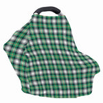 Saint Patrick's Day Tartan Pattern Print Baby Seat Cover