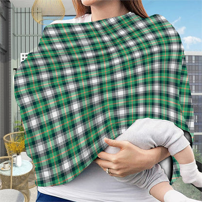 Saint Patrick's Day Tartan Pattern Print Baby Seat Cover