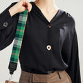 Saint Patrick's Day Tartan Pattern Print Bag Strap