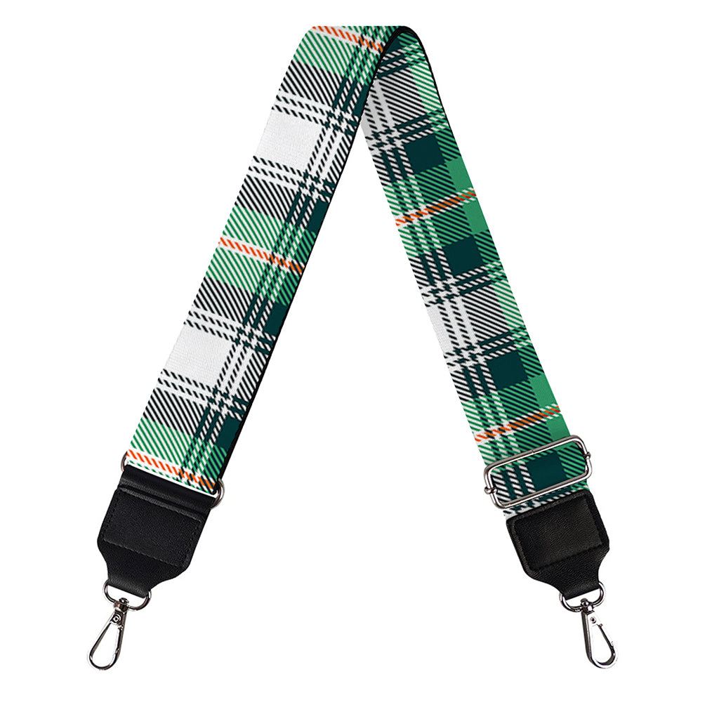 Saint Patrick's Day Tartan Pattern Print Bag Strap