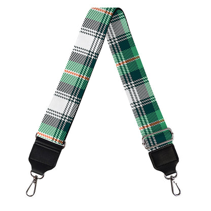 Saint Patrick's Day Tartan Pattern Print Bag Strap