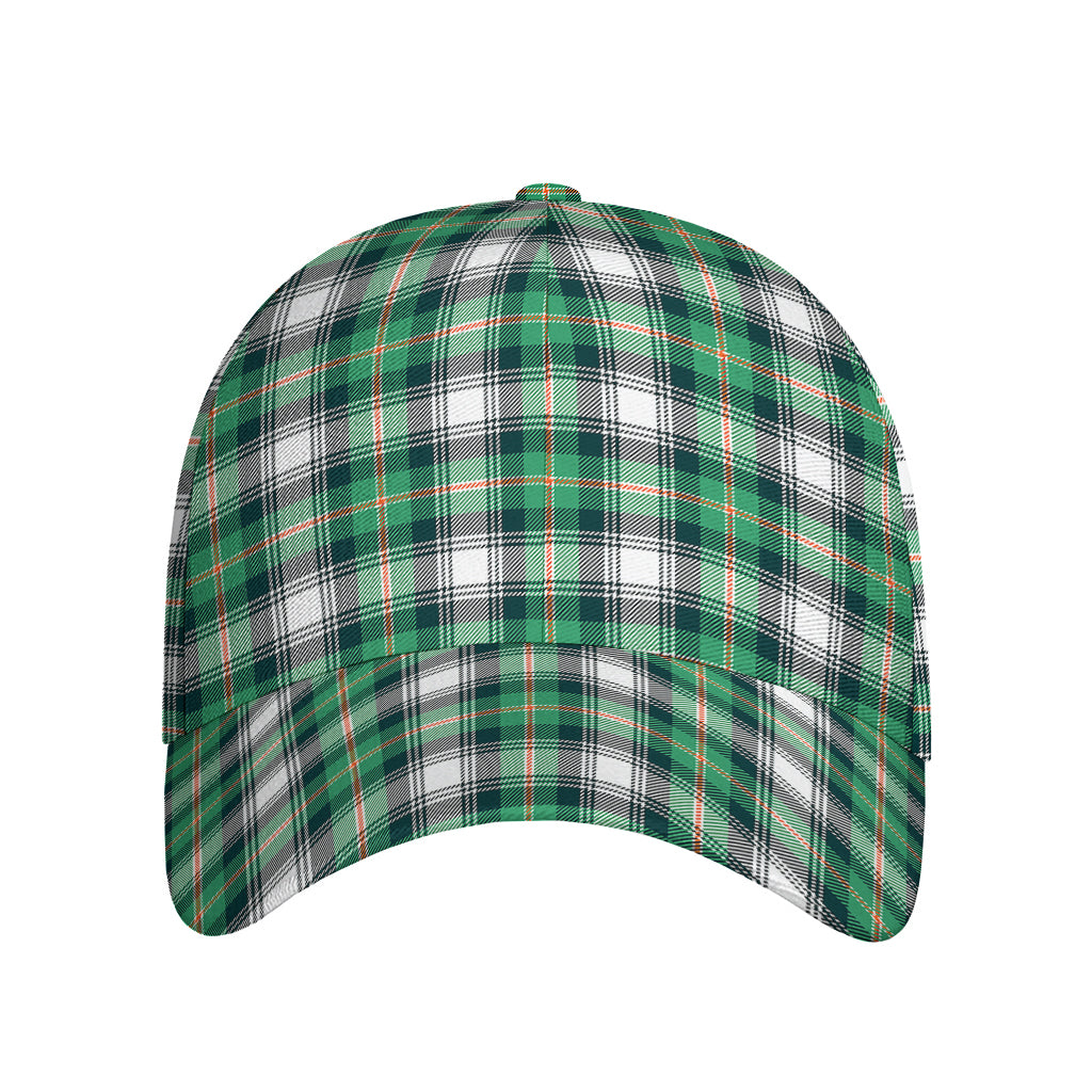 Saint Patrick's Day Tartan Pattern Print Baseball Cap